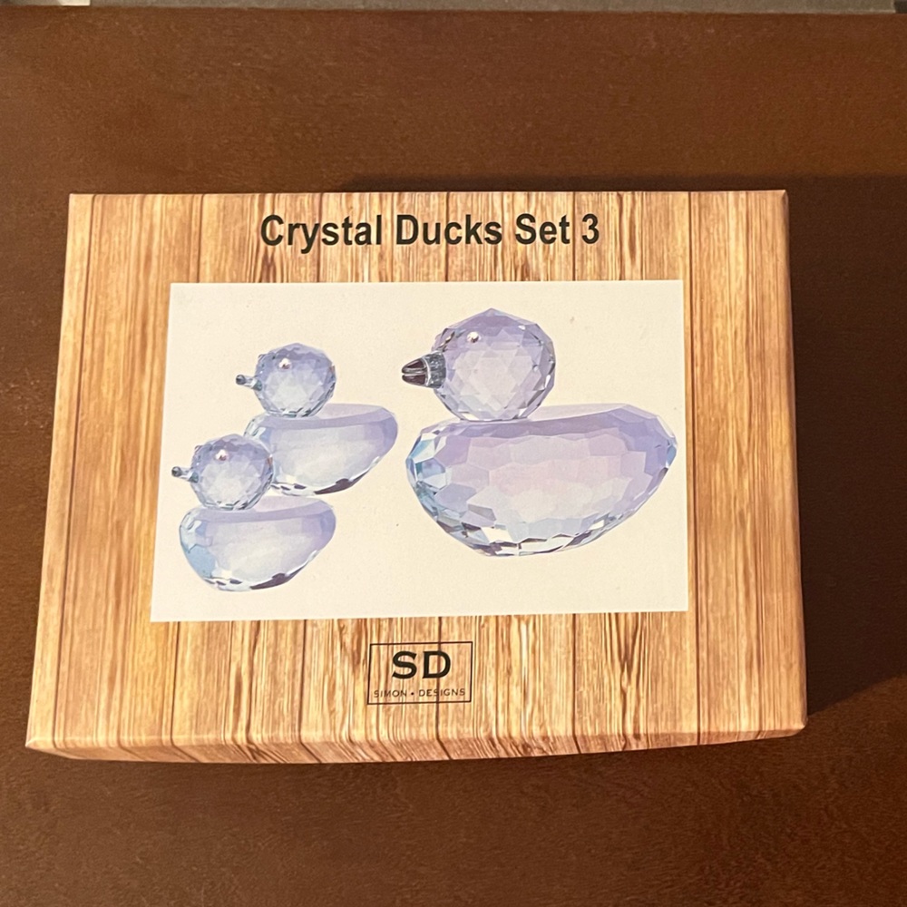 Crystal duck 3 set